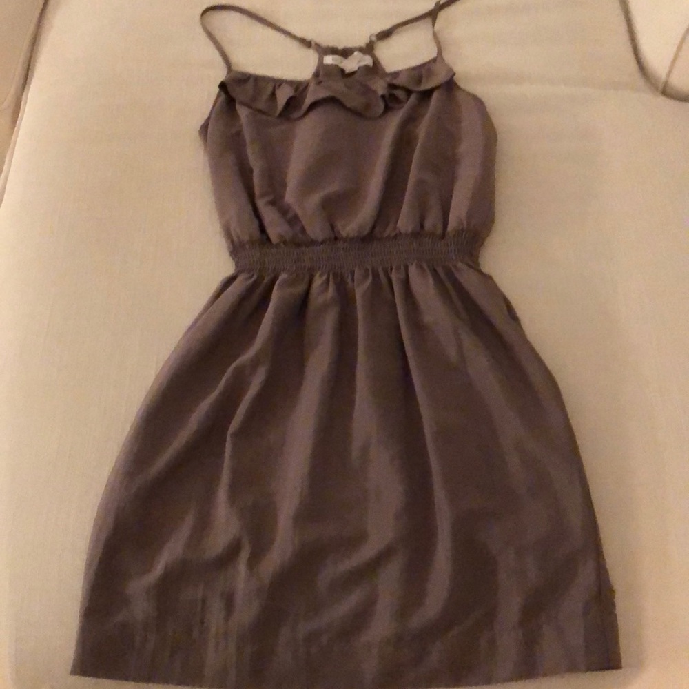 Taupe dress